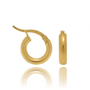 ORECCHINI-CERCHIO-LISCI-MINI-ORO