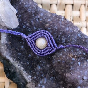 Collana Chocker Energetica Viola